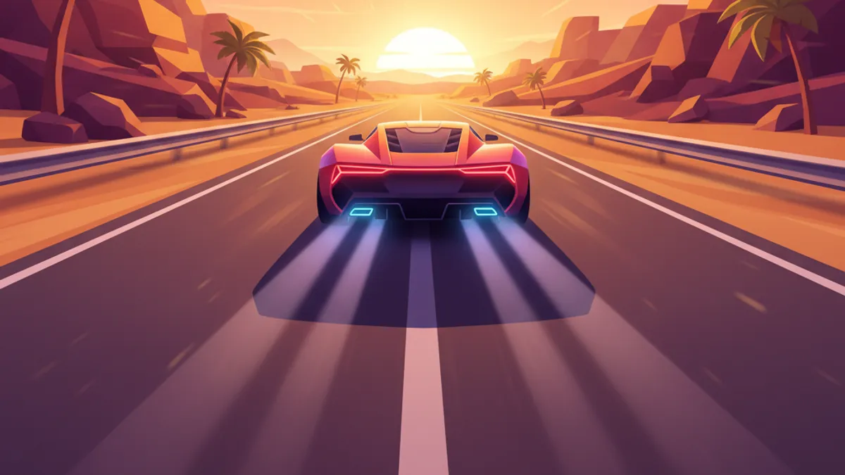 Neon Circuit Rush